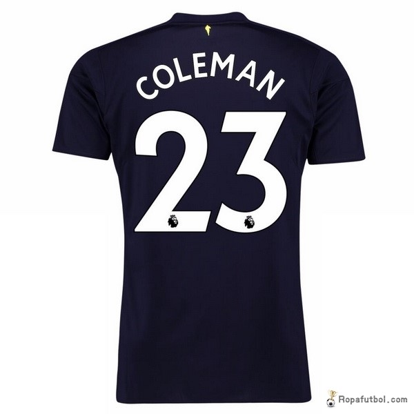 Camiseta Everton Replica Tercera Ropa Coleman 2017/18